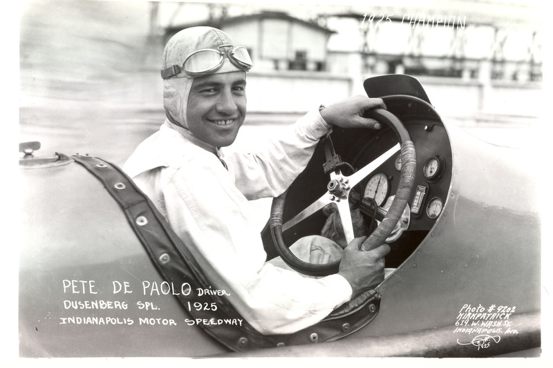 Le vainqueur Peter DePaolo, Duesenberg