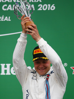 Tercer lugar Valtteri Bottas, Williams Martini Racing FW38