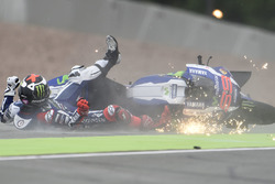 Chute de Jorge Lorenzo, Yamaha Factory Racing