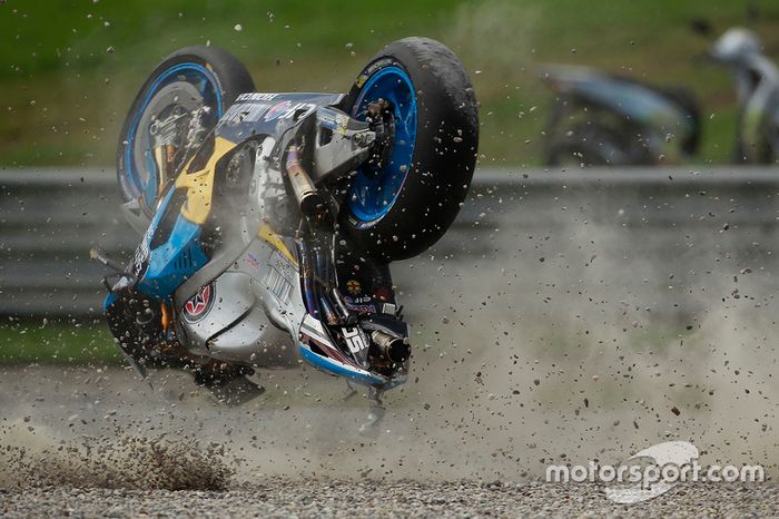 Accidente de Jack Miller, Estrella Galicia 0,0 Marc VDS