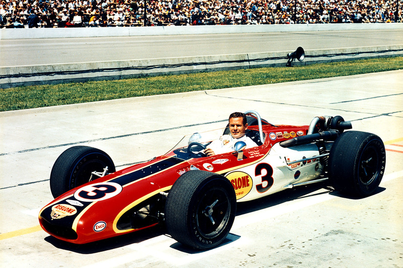 Le vainqueur Bobby Unser, Eagle/Offy