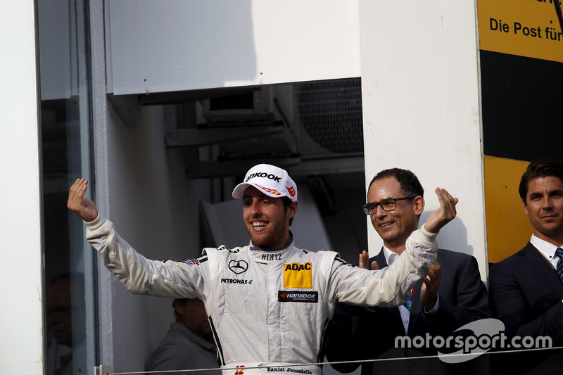 Podium: Daniel Juncadella, Mercedes-AMG Team HWA, Mercedes-AMG C63 DTM