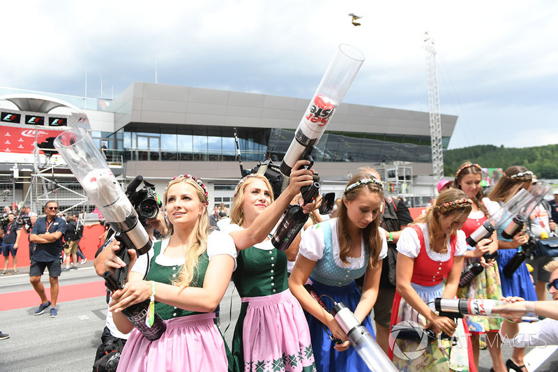Chicas de la parrilla