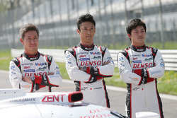 Kamui Kobayashi, Kazuki Nakajima, Yuji Kunimoto, Toyota Racing