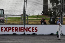 Felipe Massa, Williams stopped in the second practice session