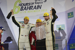 Podium LMGTE Pro : première place #95 Aston Martin Racing Aston Martin Vantage GTE: Marco Sorensen, Nicki Thiim