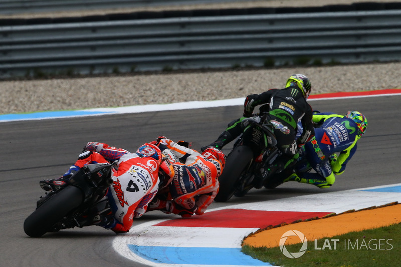 2017, Zarco casi se lo lleva por delante