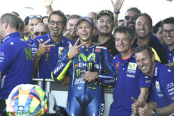 Troisième place pour Valentino Rossi, Yamaha Factory Racing