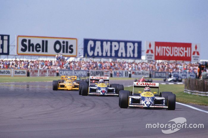 3: Nigel Mansell y Nelson Piquet (Williams)