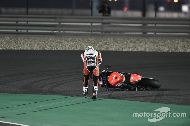 Saeed Al Sulaiti, QMMF Racing, crash