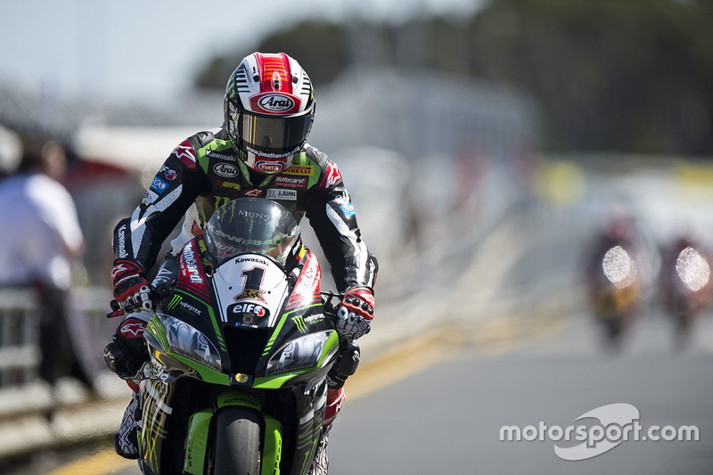 Race winner Jonathan Rea, Kawasaki Racing