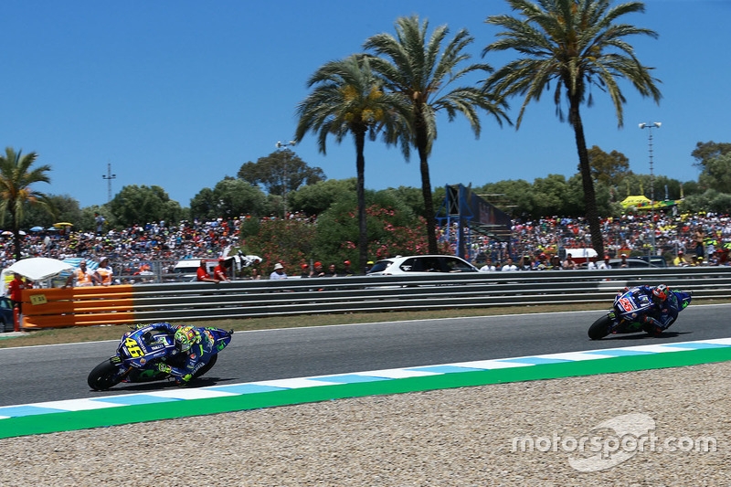 Valentino Rossi et Maverick Viñales, Yamaha Factory Racing