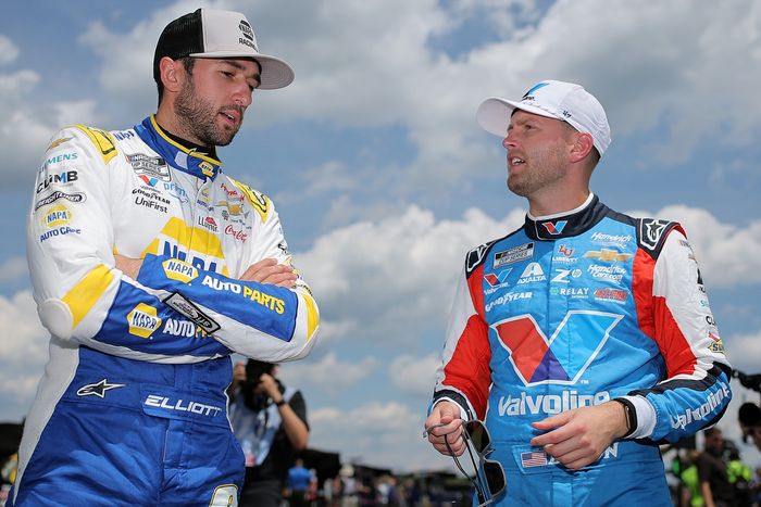 Chase Elliott, Hendrick Motorsports Chevrolet, William Byron, Hendrick Motorsports Chevrolet