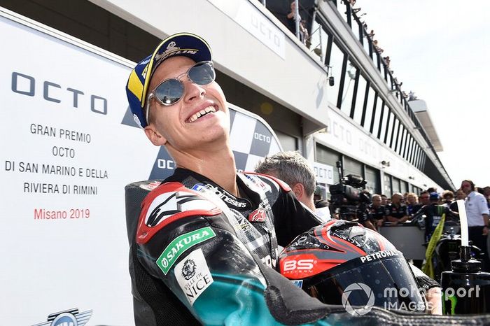 Segundo lugar Fabio Quartararo, Petronas Yamaha SRT