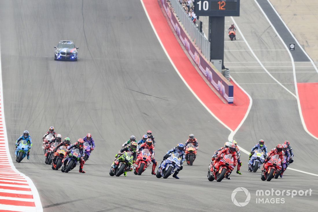 Inicio de la carrera