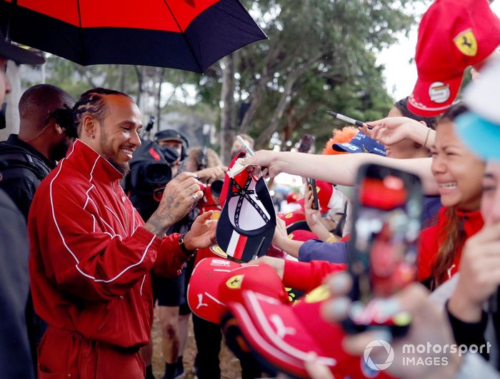 Lewis Hamilton, Ferrari