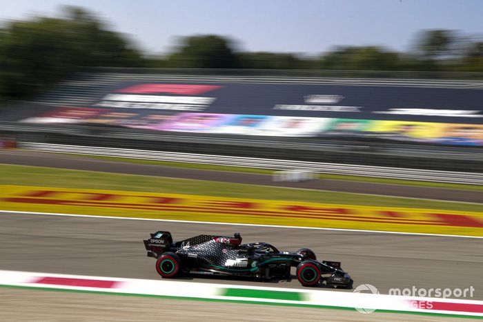 2º Lewis Hamilton, Mercedes F1 W11; Monza 2020: 264,363 km/h