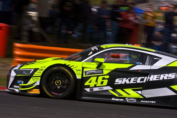 #46 Team WRT Audi R8 LMS evo II: Valentino Rossi, Frédéric Vervisch