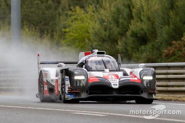 #8 Toyota Gazoo Racing Toyota TS050: Sébastien Buemi, Kazuki Nakajima, Fernando Alonso