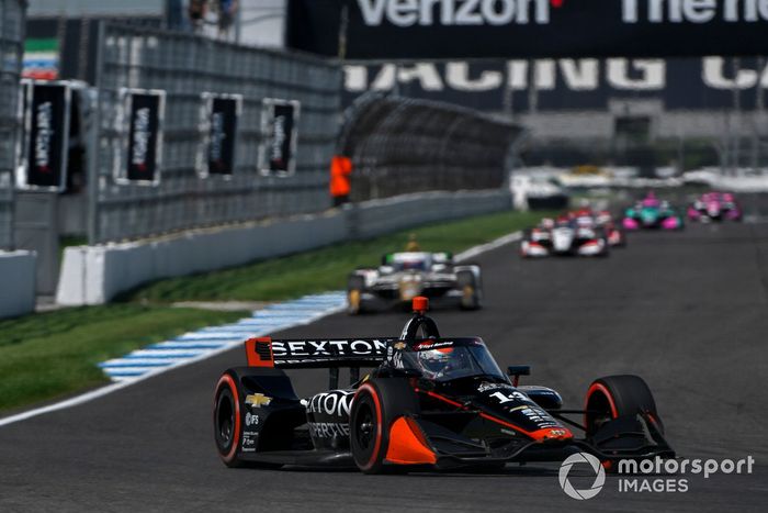 Santino Ferrucci, A.J. Foyt Enterprises Chevrolet