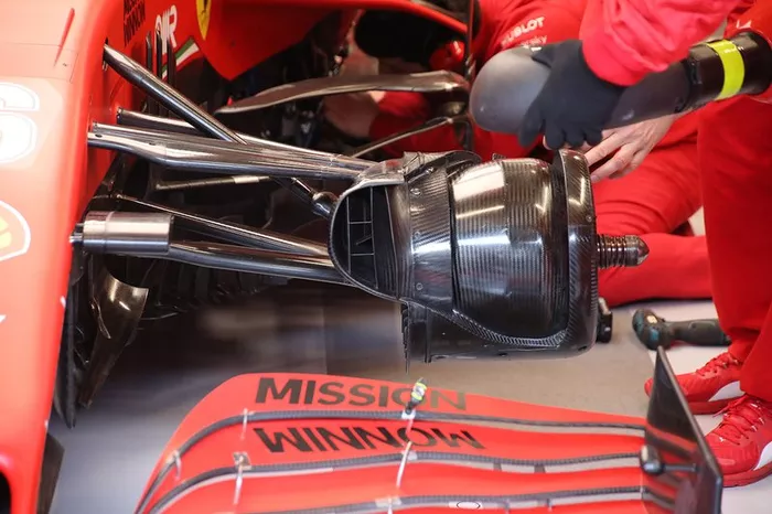 Ferrari SF1000 detail
