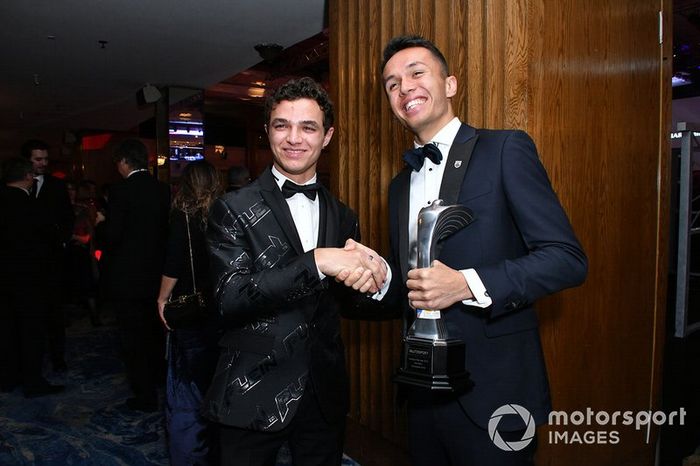 Lando Norris e Alexander Albon