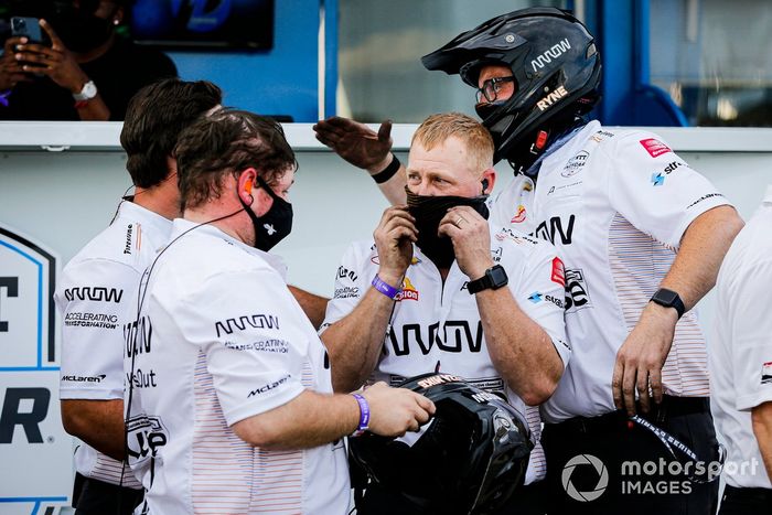 Patricio O'Ward, Arrow McLaren SP Chevrolet se lleva la pole position