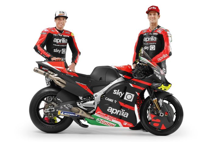 Aleix Espargaró y Lorenzo Savadori, Aprilia Racing Team Gresini  