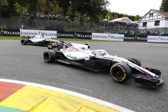 Lance Stroll, Williams FW41, Sergey Sirotkin, Williams FW41