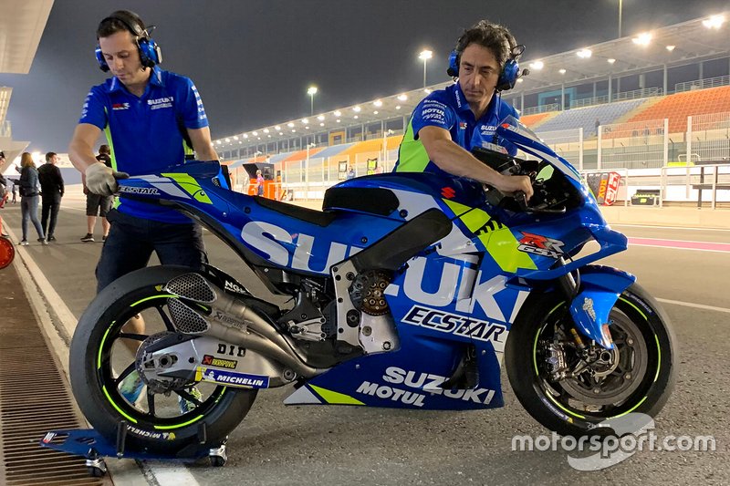 Detalle de la Suzuki