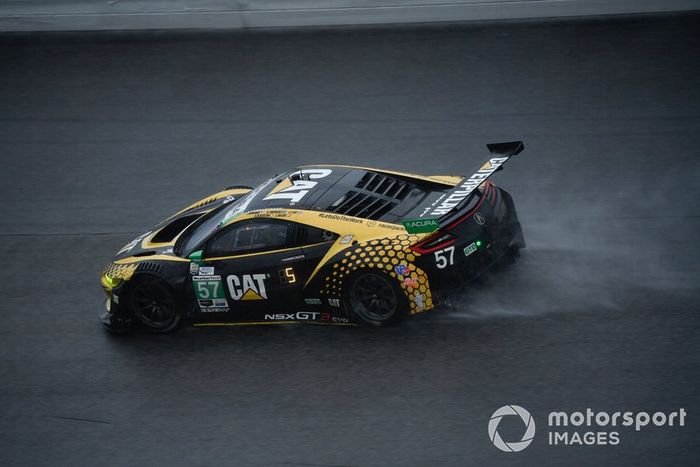 #57 Meyer Shank Racing w/ Curb-Agajanian Acura NSX GT3, GTD: Katherine Legge, Ana Beatriz, Simona De Silvestro, Christina Nielsen