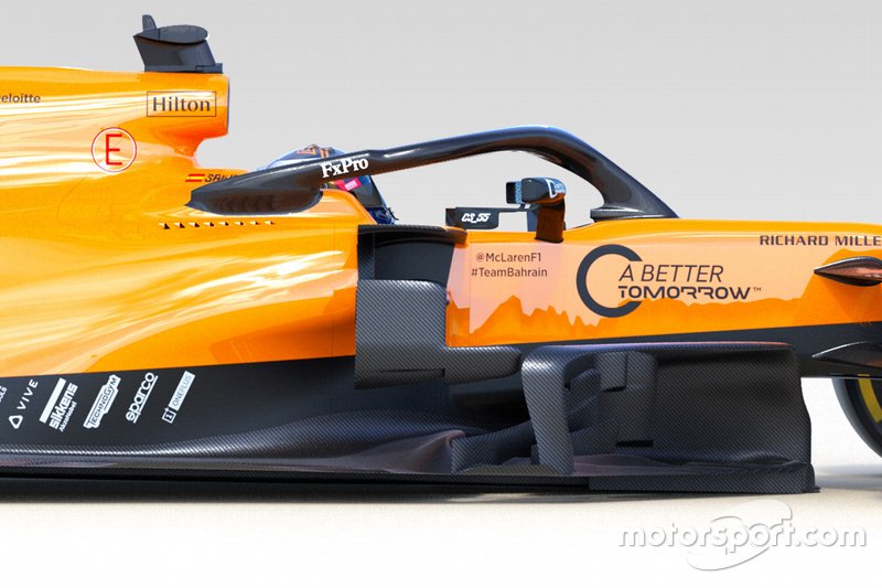 McLaren MCL34 detail