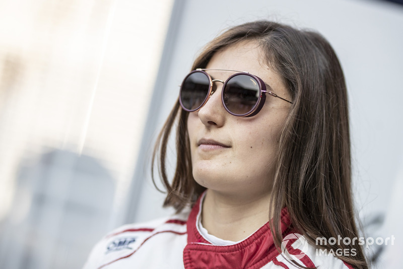 Tatiana Calderon, pilota collaudatrice, Sauber