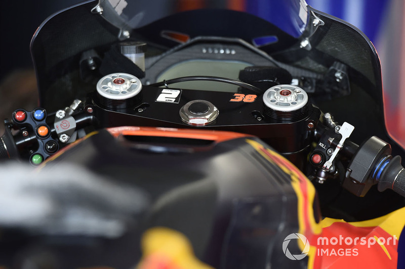 Red Bull KTM Factory bike detail