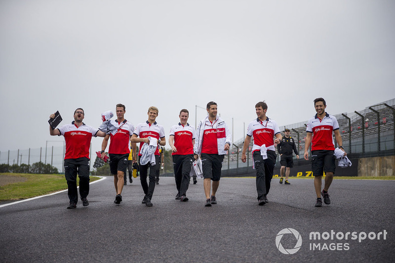 Ознакомление с трассой: Маркус Эрикссон, Alfa Romeo Sauber