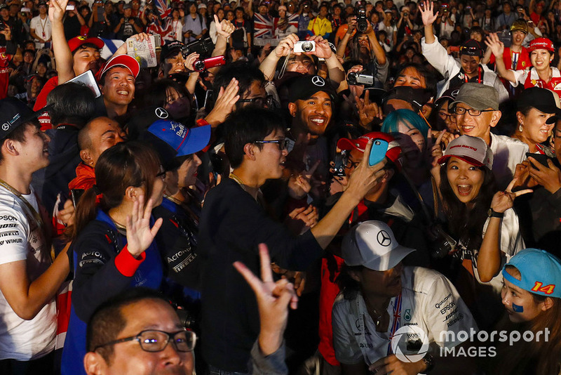 A legnagyobb show a Japán Nagydíjon