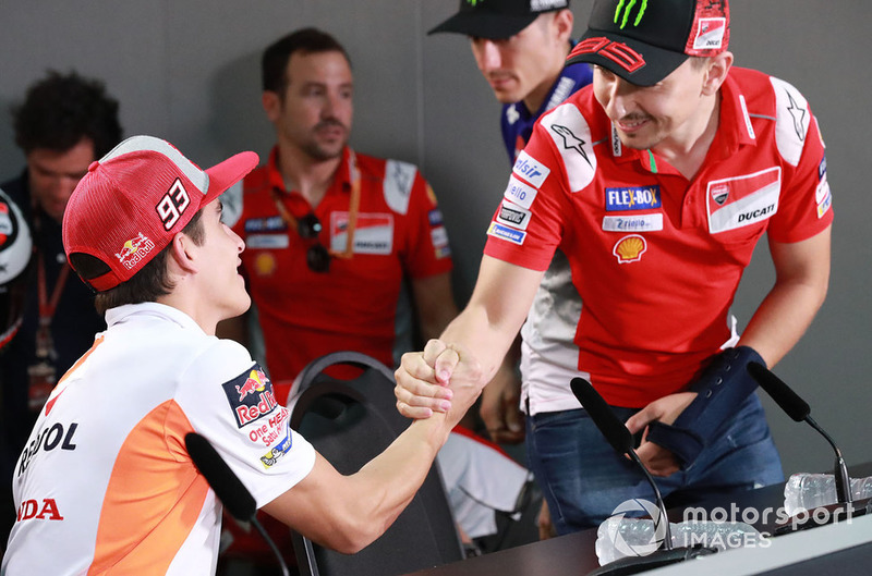 Марк Маркес, Repsol Honda Team, Хорхе Лоренсо, Ducati Team