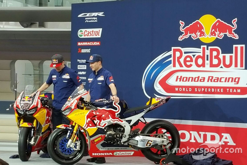 Nicky Hayden, Honda World Superbike Team; Stefan Bradl, Honda World Superbike Team