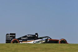 Nico Hulkenberg, Sahara Force India F1 VJM09 with a Halo cockpit cover