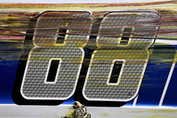 Dale Earnhardt Jr., Hendrick Motorsports Chevrolet after impacting the wall