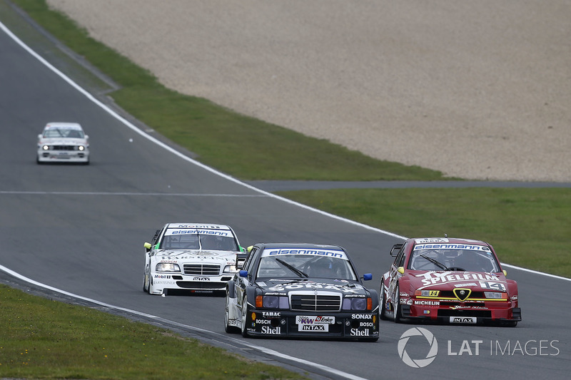 #222 Markus Wüstefeld, Klaus Ludwig, Mercedes 190 Klasse 1 DTM, #14 Stephan Rupp, Christian Danner, Alfa Romeo 155 TI V6 ITC