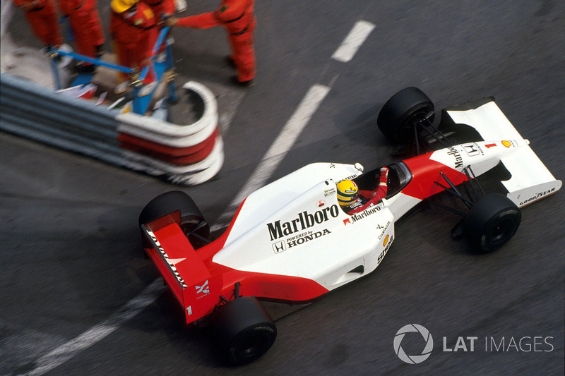 Ayrton Senna, McLaren MP4/7A