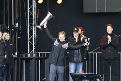 World Champion Nico Rosberg celebrates