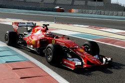 Kimi Räikkönen, Ferrari, testet Pirelli-Reifen für 2017