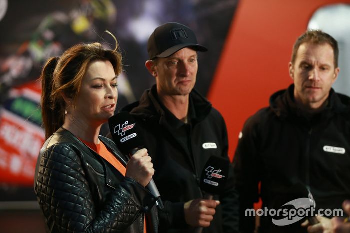 Suzi Perry, Colin Edwards, Neil Hodgson, BT Sport TV