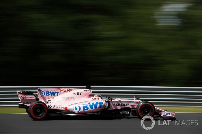 Sergio Pérez, Sahara Force India F1 VJM10