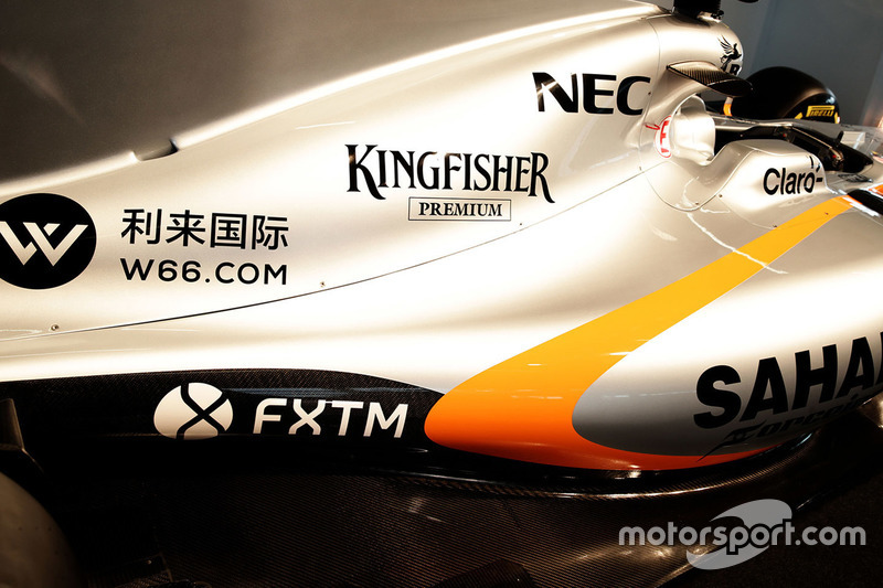 Sahara Force India F1 VJM10 detail