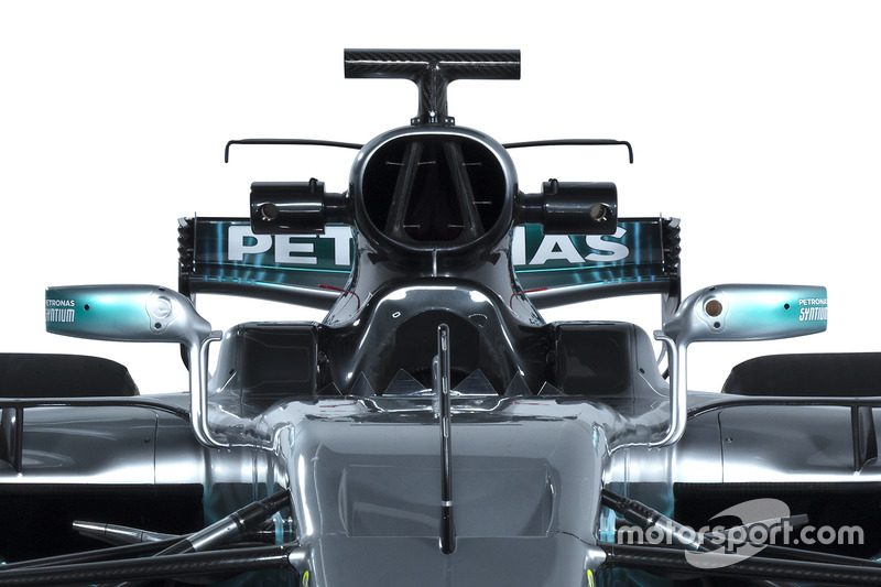 Détails de la Mercedes AMG F1 W08