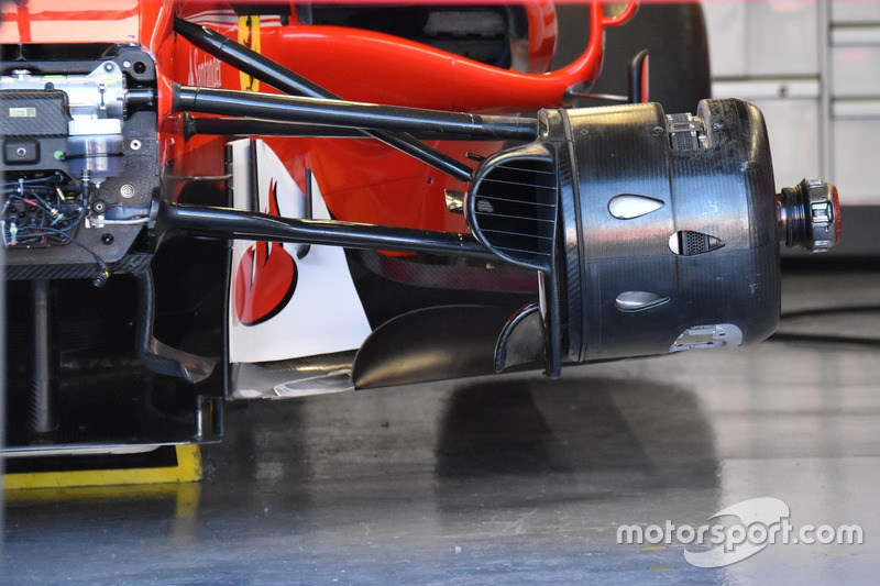 Ferrari SF70-H front brake detail