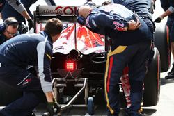 Scuderia Toro Rosso STR11 difusor trasero detalle